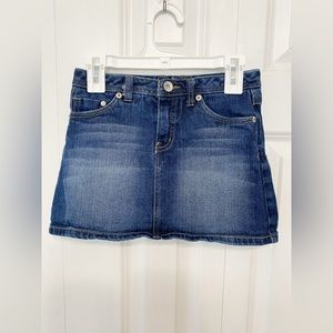 🖤 Justice | Girl’s y2k Dark Wash Denim Skort | EUC